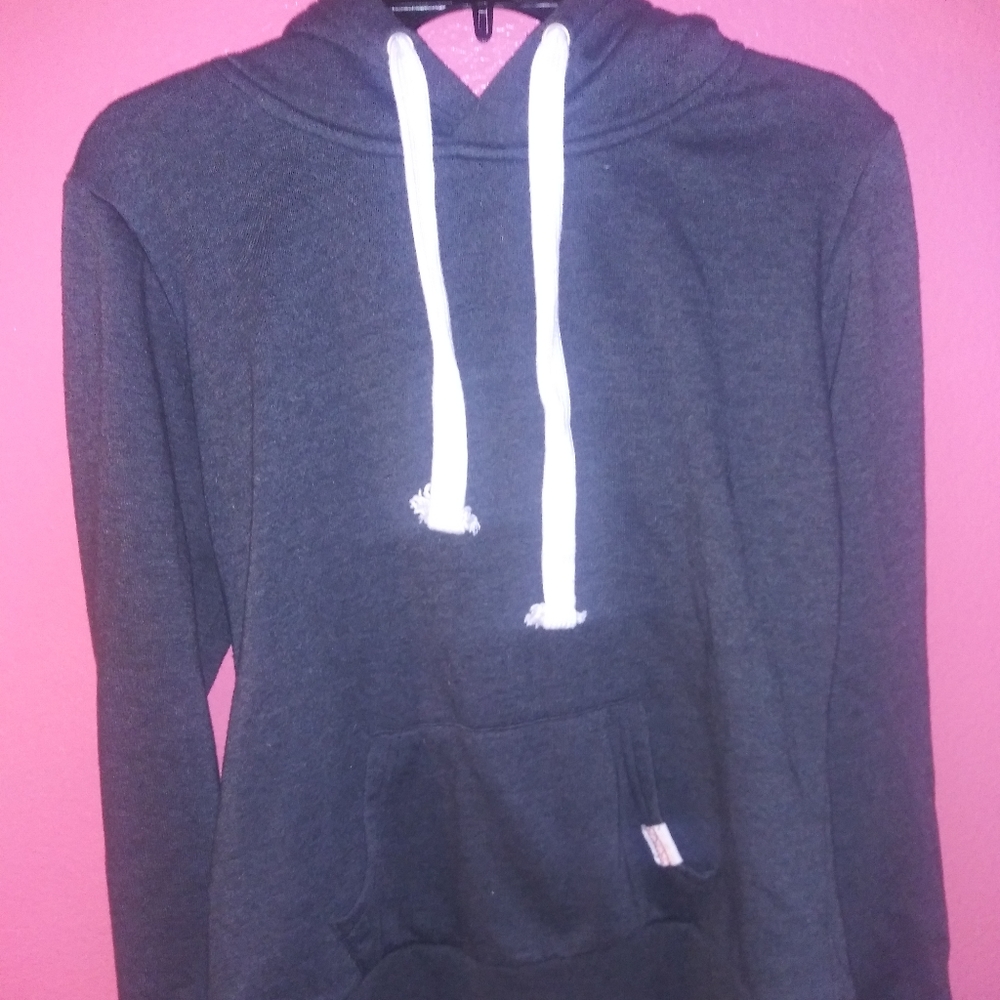 Dark gray hoodie